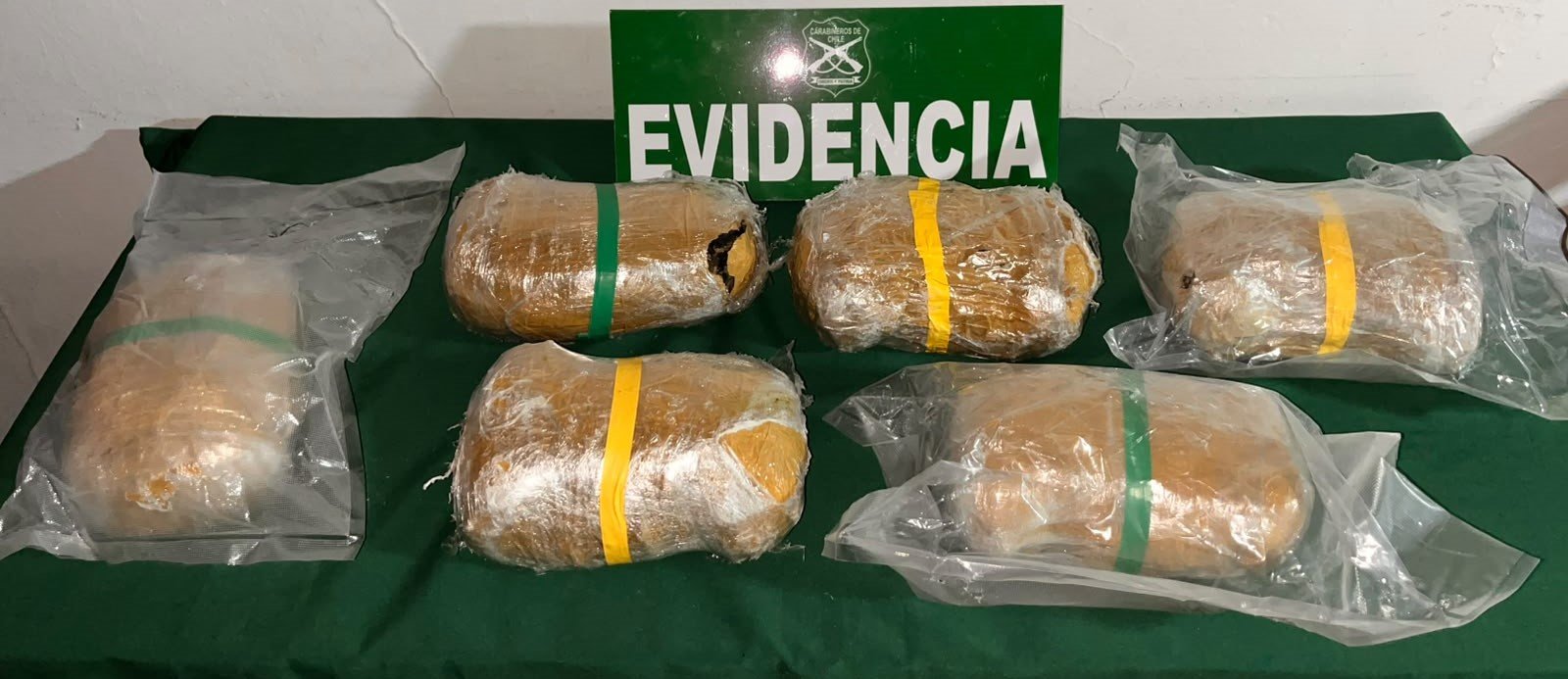 Carabineros incauta más de 6 kilos de marihuana tras persecución en la Ruta 5 Sur en Chimbarongo